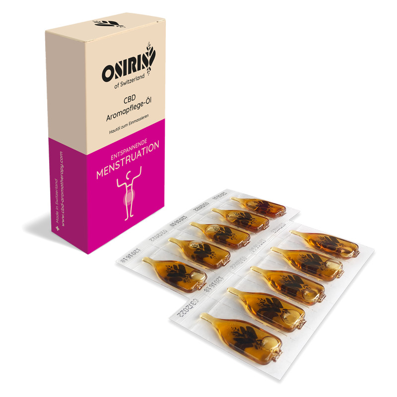 Osiris Aromapflegeöl Menstruation 10 x 1 ml Osiris Aromapflegeöl Menstruation 10 x 1 ml