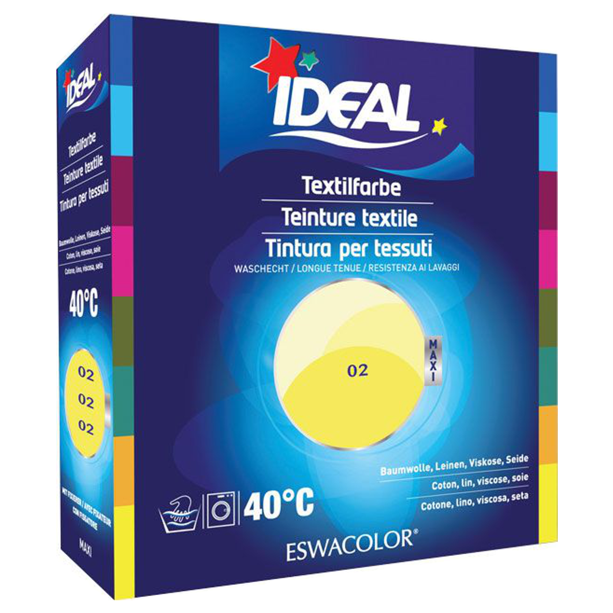 IDEAL MAXI Baumwolle Color No02 citron