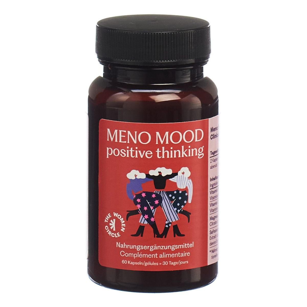 Meno Mood Positiv Thinking Kapseln The Women Circle 60 Stück