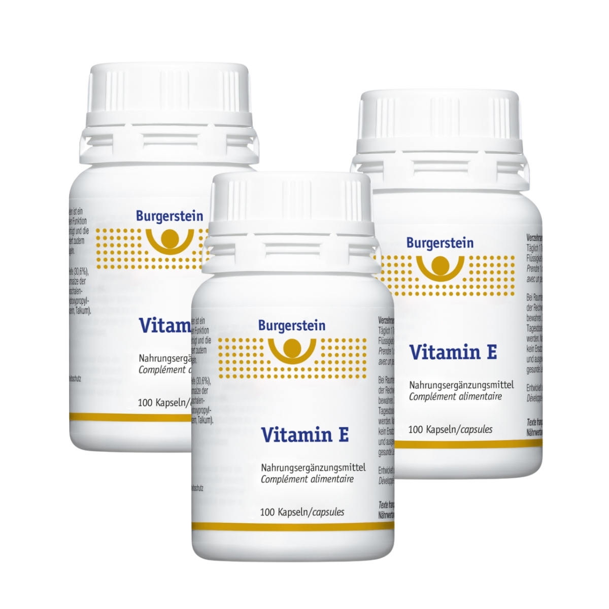 Burgerstein Vitamin E Kapseln 3 x 100 Stück