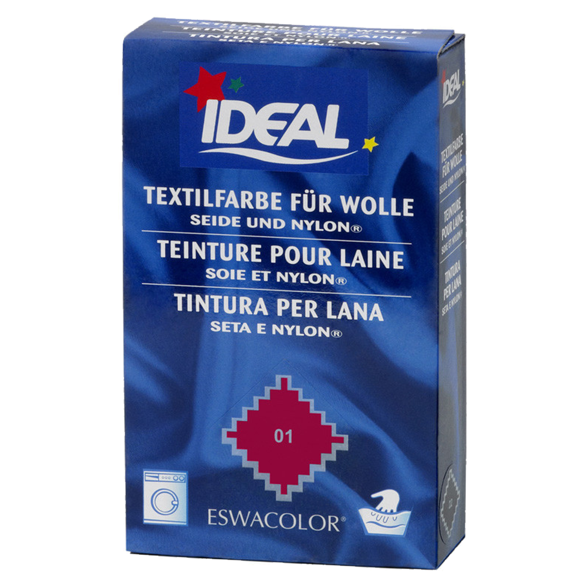 IDEAL Wolle Color Plv No01 rot 30g