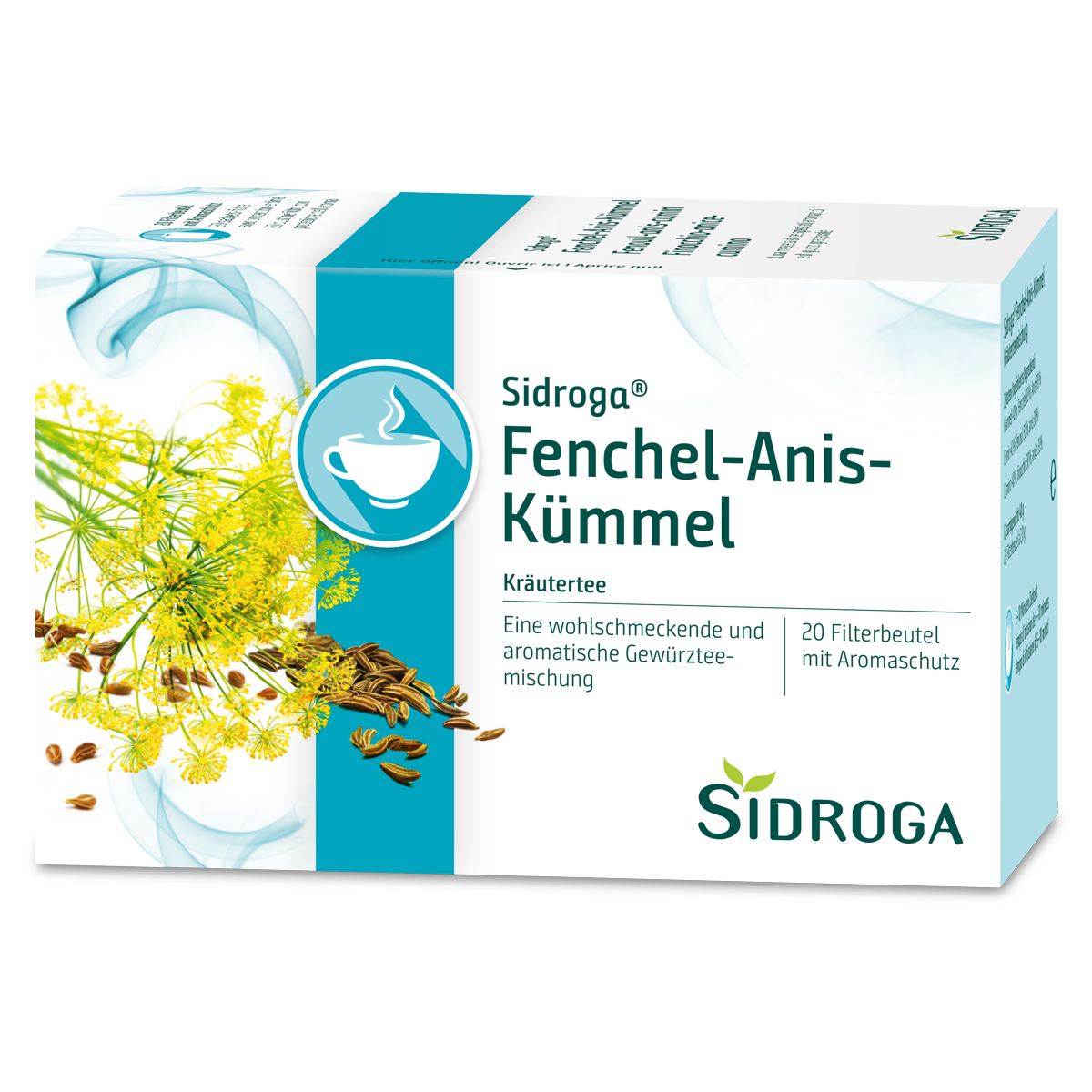 Sidroga Fenchel-Anis-Kümmel 20 Beutel Sidroga Fenchel-Anis-Kümmel 20 Beutel