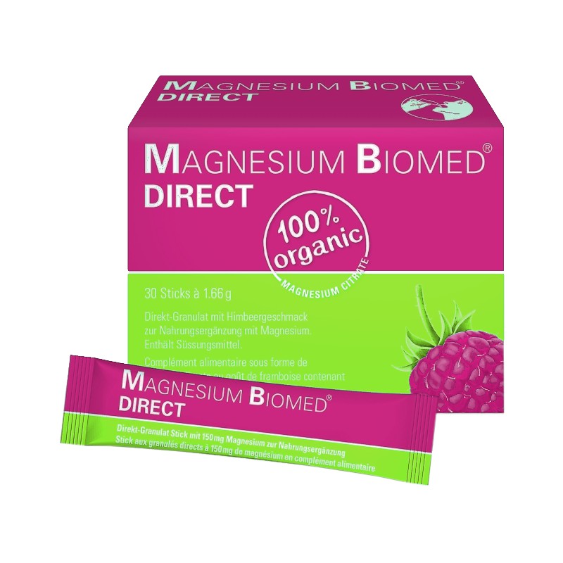 MAGNESIUM BIOMED direct Granulat Sticks 30 Stück MAGNESIUM BIOMED direct Granulat Sticks 30 Stück