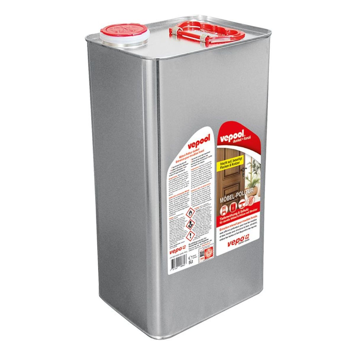 Vepool Möbelpolitur dunkel 5 L