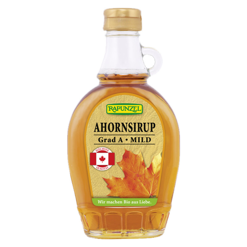 Rapunzel  Ahornsirup Grad A hell Flasche 250 ml Rapunzel  Ahornsirup Grad A hell Flasche 250 ml