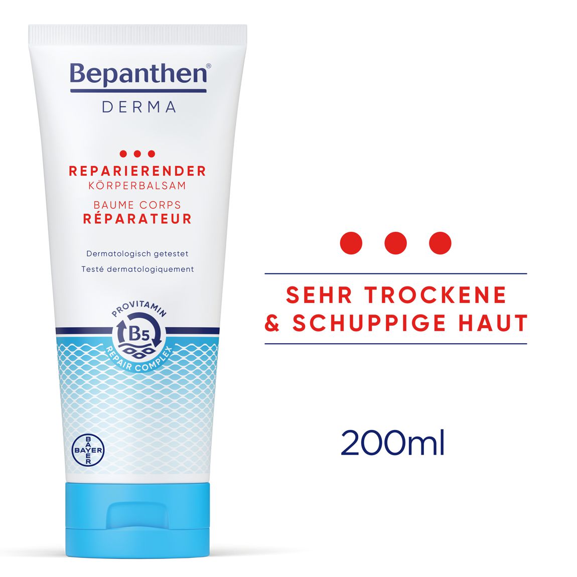 Bepanthen Derma Reparierender Körperbalsam 200 ml Bepanthen Derma Reparierender Körperbalsam 200 ml