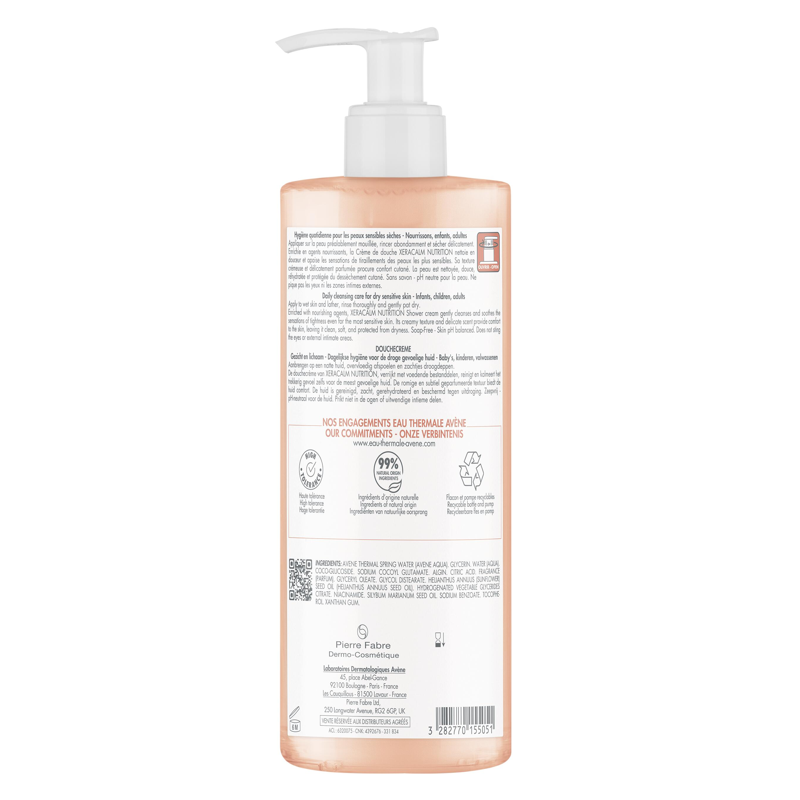 Avène XeraCalm Nutrition Duschcreme 500 ml Avène XeraCalm Nutrition Duschcreme 500 ml