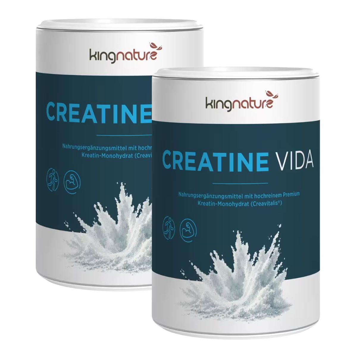 Kingnature Creatine Vida Pulver 2x 250 g