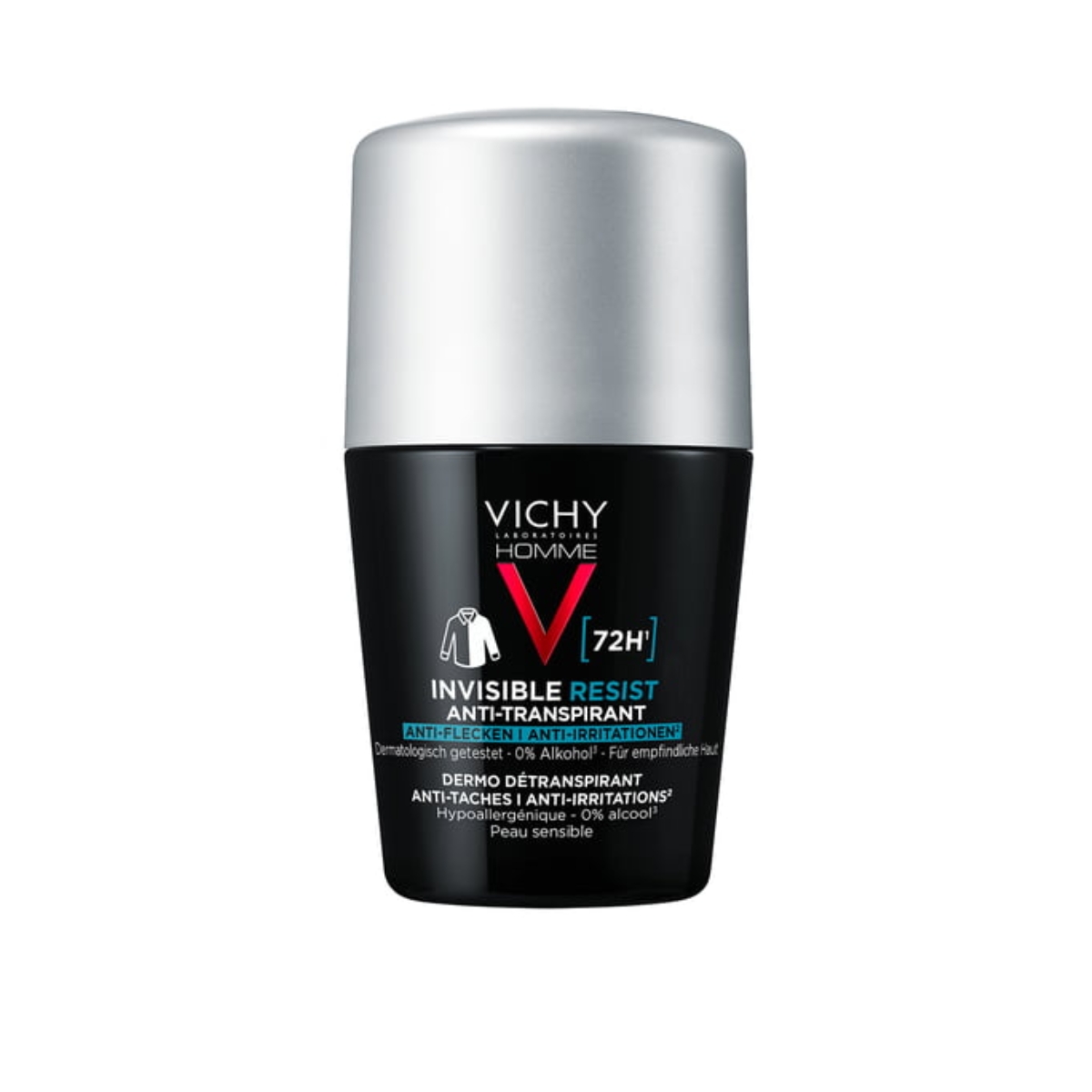 Vichy Homme Déodorant 72H Invisible Roll-on 50 ml Vichy Homme Déodorant 72H Invisible Roll-on 50 ml