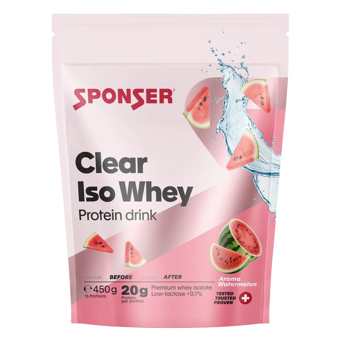 Sponser Clear Iso Whey Watermelon 450 g