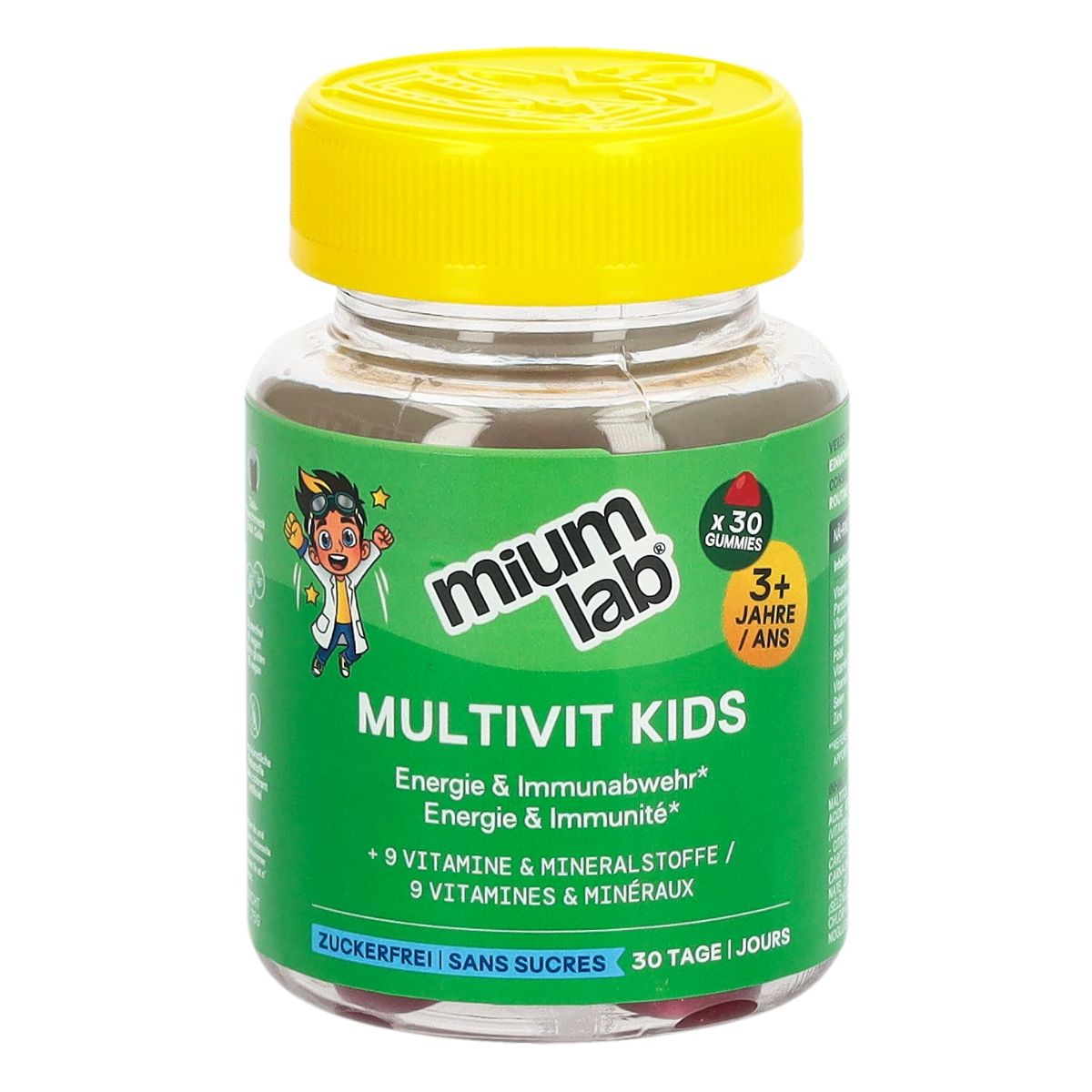 MiumLab Kids Gummies Multivit 30 Stück