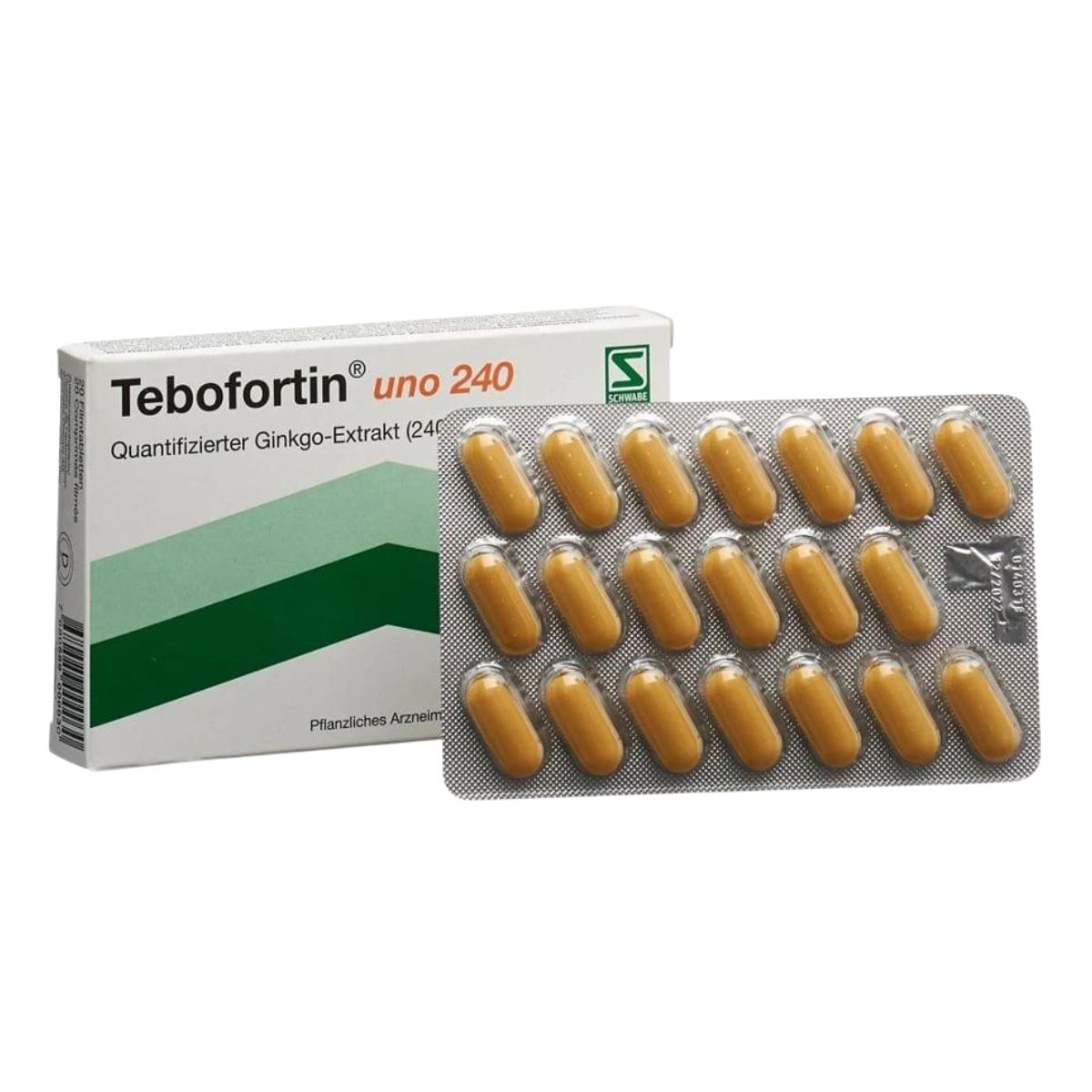 Tebofortin uno Filmtabletten 240 mg 20 Stück Tebofortin uno Filmtabletten 240 mg 20 Stück