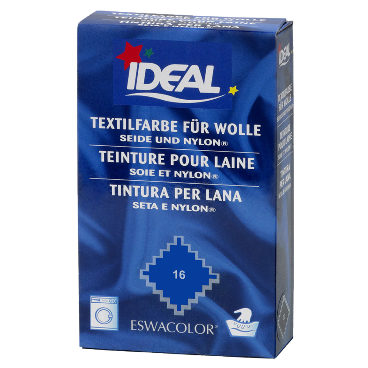 IDEAL Wolle Color Plv No16 blau franc 30g