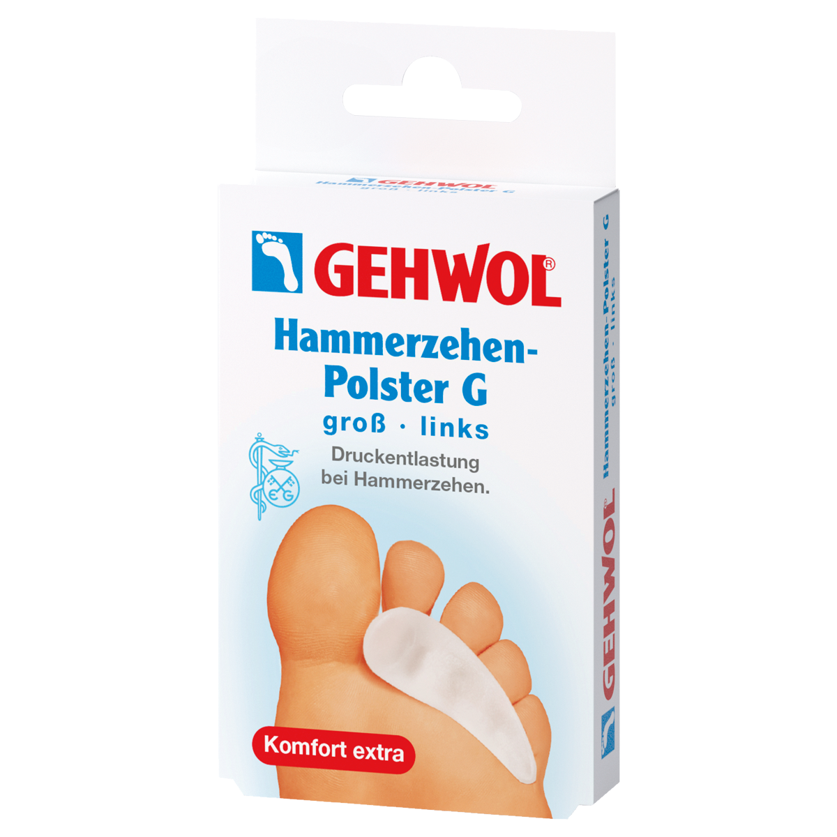 Gehwol Hammerzehen-Polster G gross links