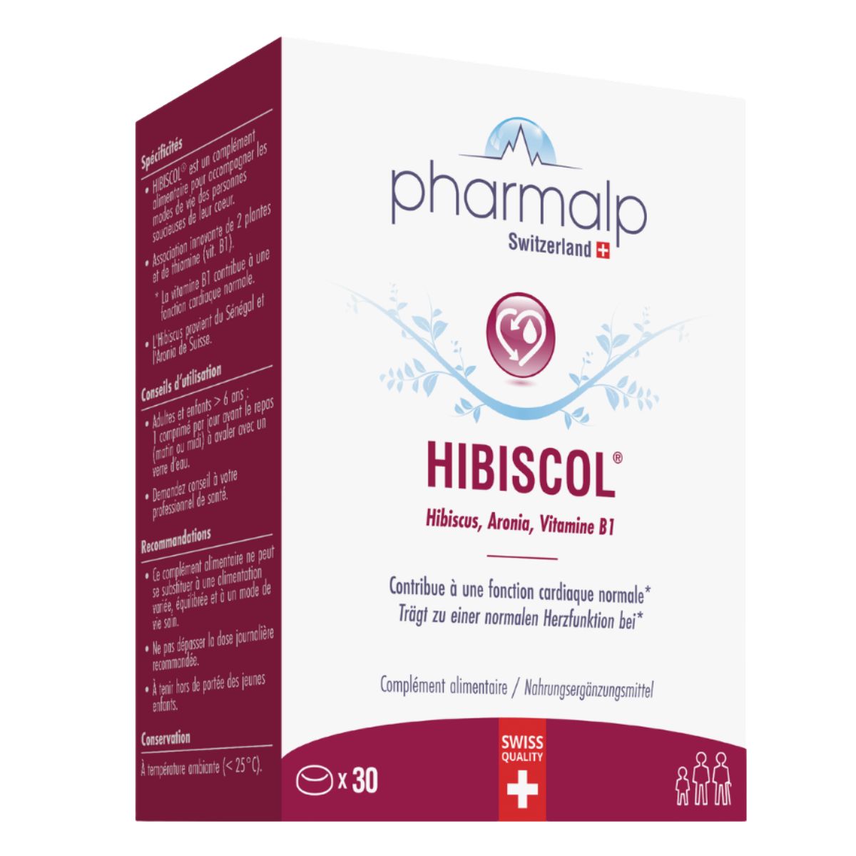 Pharmalp Hibiscol comprimés 30 pièces