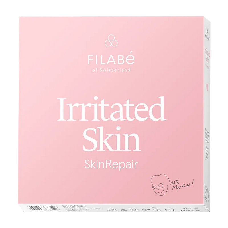 Filabé Irritated Skin zur Behandlung und Pflege gereizter, sehr trockener Haut.