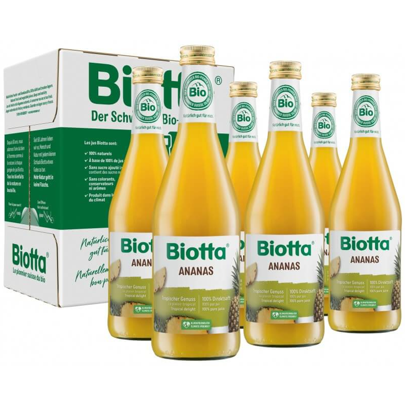 Biotta Ananas Bio 6 Fl x 5 dl Biotta Ananas Bio 6 Fl x 5 dl