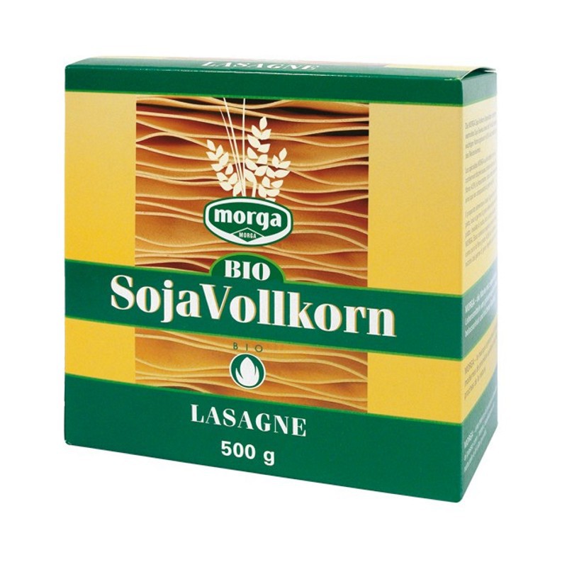 MORGA BIO Soja Lasagne Knospe 500 g MORGA BIO Soja Lasagne Knospe 500 g