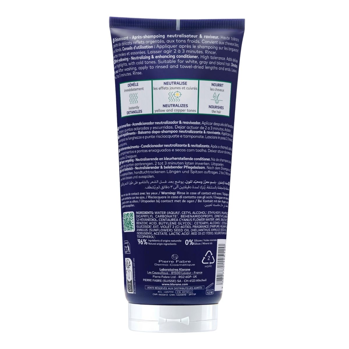 Klorane Kornblumen Bio Pflegebalsam 200 ml