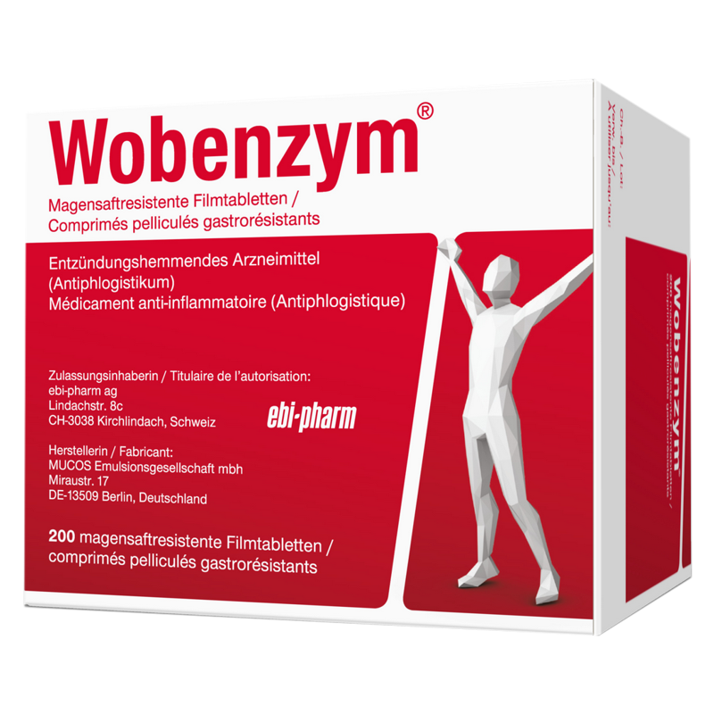 WOBENZYM Filmtabletten 200 Stück