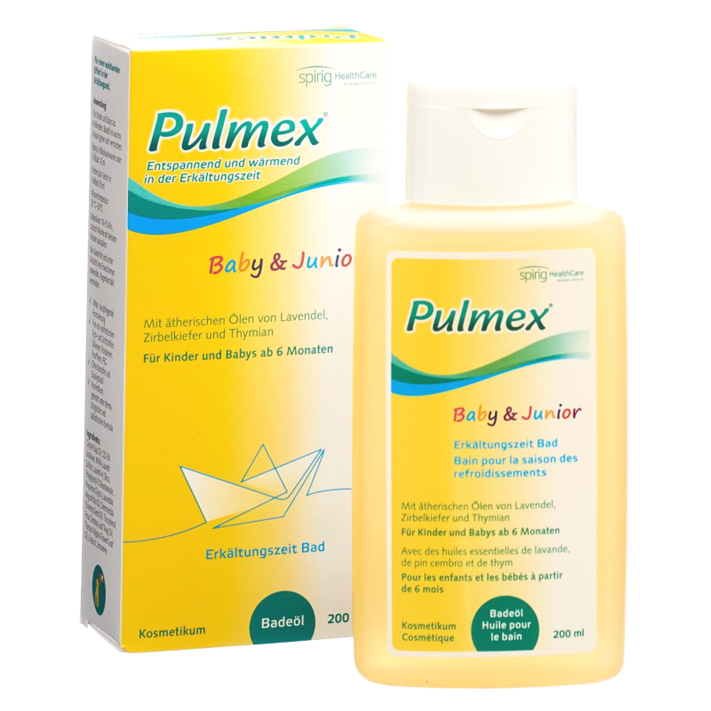 PULMEX Baby & Junior Bad Erkältungszeit 200 ml PULMEX Baby & Junior Bad Erkältungszeit 200 ml