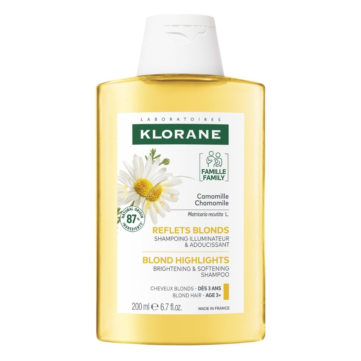 Klorane Kamillen Shampoo 200 ml