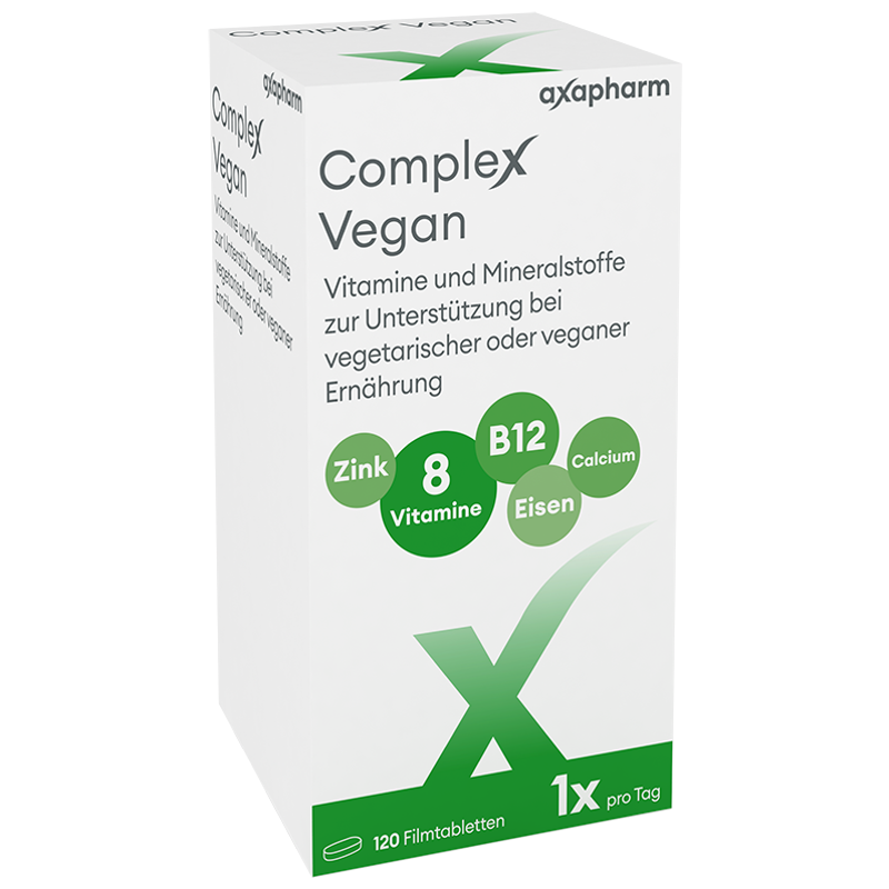COMPLEX Vegan Filmtabletten Dose 120 Stück COMPLEX Vegan Filmtabletten Dose 120 Stück