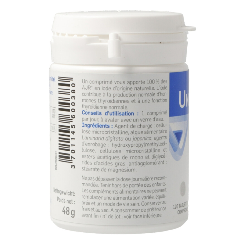 UNIBIANE Iode Tabletten 120 Stück UNIBIANE Iode Tabletten 120 Stück
