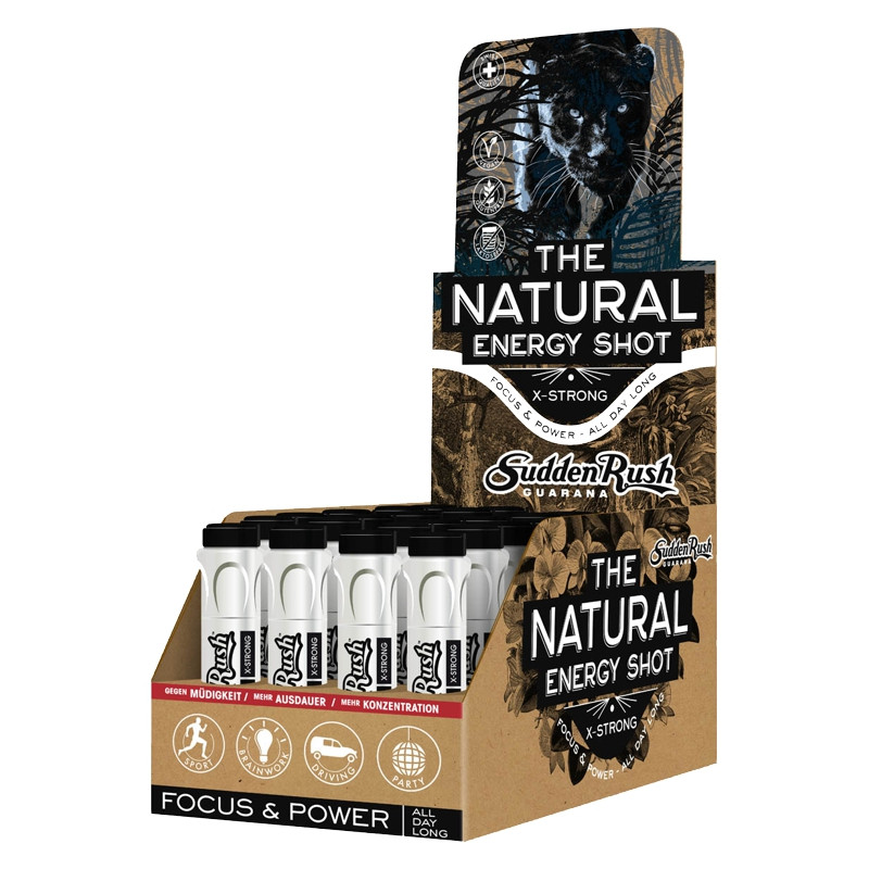 Suddenrush Guarana 1840 mg/100 ml Coffein 24 x 11 ml Suddenrush Guarana 1840 mg/100 ml Coffein 24 x 11 ml