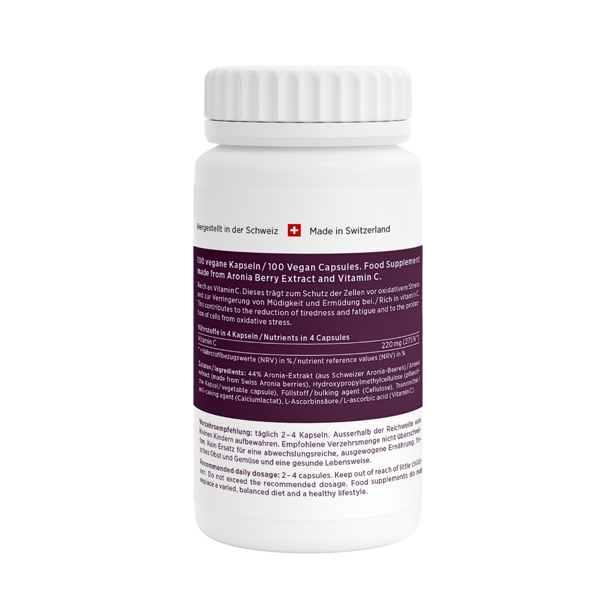 Kingnature Aronia Vida Extrakt 500 mg 100 Stück Kingnature Aronia Vida Extrakt 500 mg 100 Stück