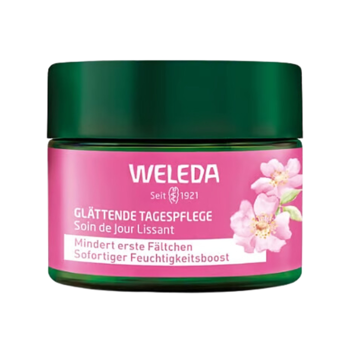 Soin de jour lissant Weleda Rose musquée & Thé blanc 40 ml Soin de jour lissant Weleda Rose musquée & Thé blanc 40 ml