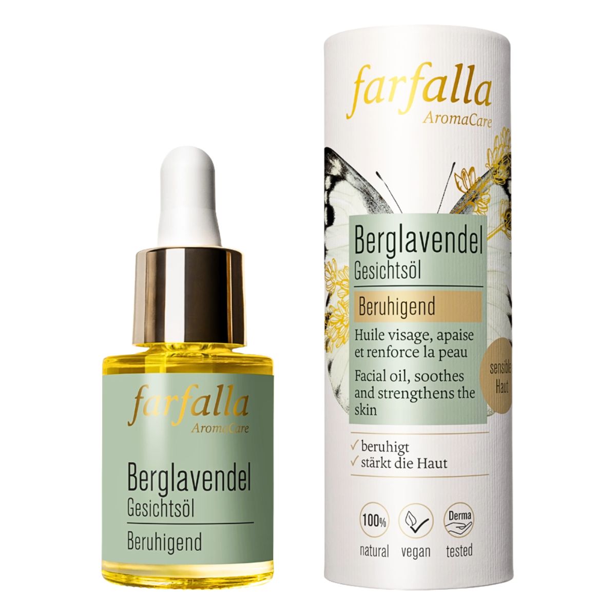 Farfalla Gesichtsöl Berglavendel 15 ml