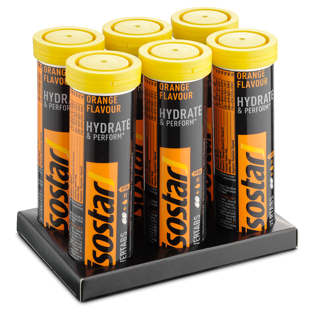 ISOSTAR Power Tabs Orange 6x 10 Stück ISOSTAR Power Tabs Orange 6x 10 Stück