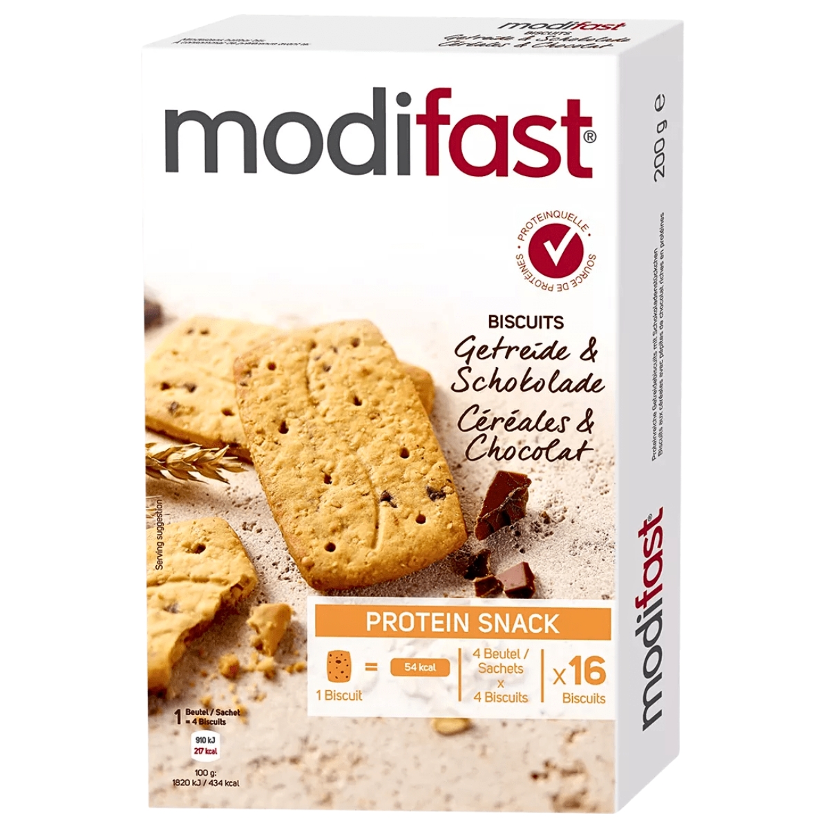 MODIFAST Biscuits Chocolat Getreide 4 x 50 g MODIFAST Biscuits Chocolat Getreide 4 x 50 g
