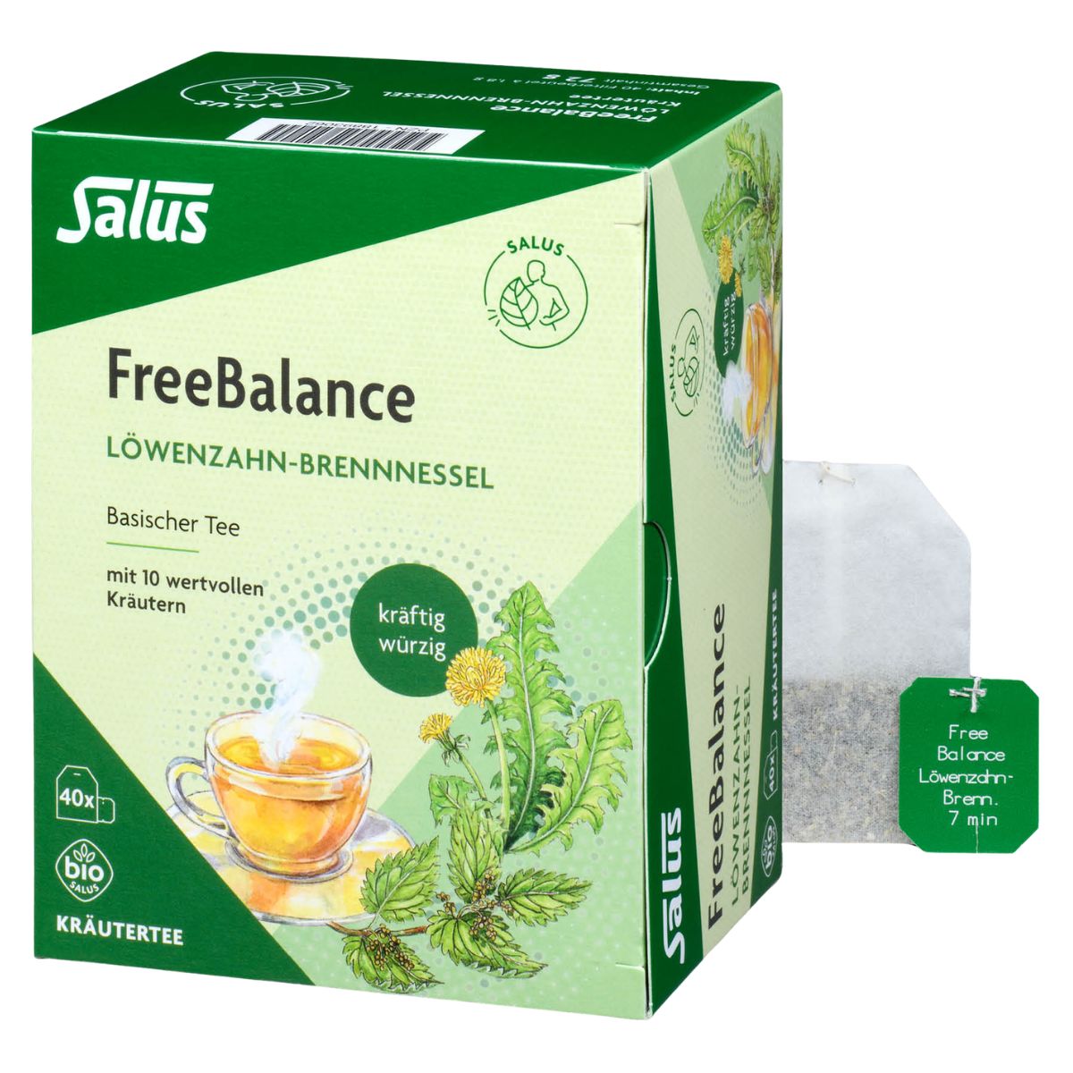 Salus FreeBalance Löwenzahn-Brennnessel Tee Bio Beutel 40 Stück