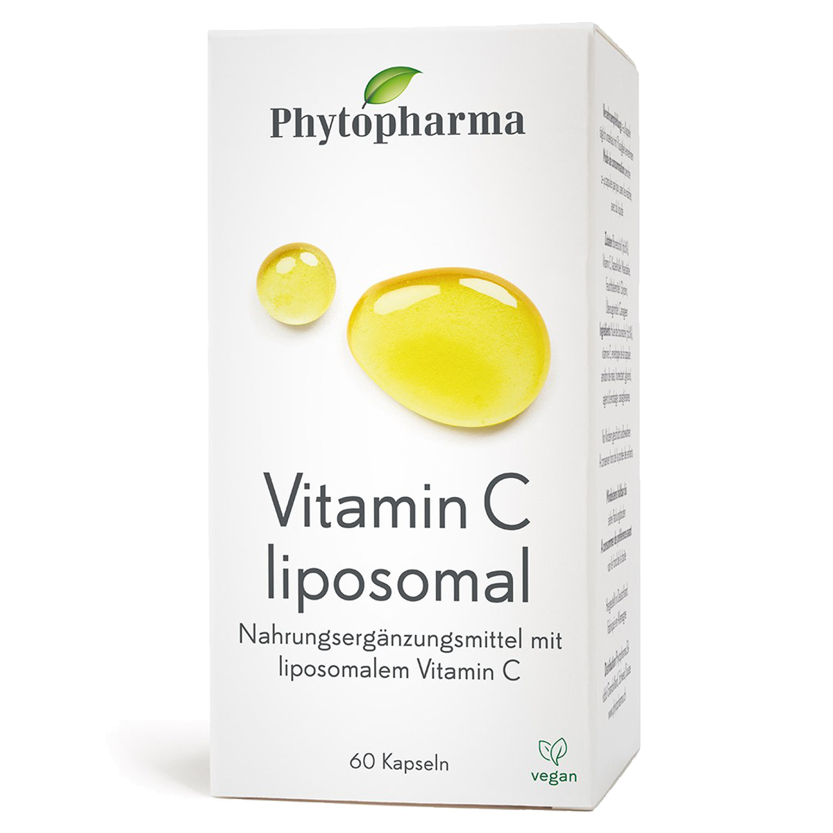 Phytopharma Vitamin C Kapseln liposomal Dose 60 Stück Phytopharma Vitamin C Kapseln liposomal Dose 60 Stück