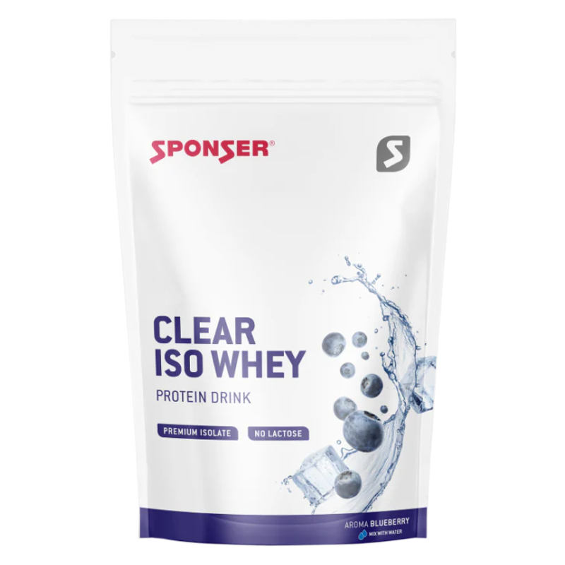 Sponser Clear Iso Whey Blueberry 450 g Sponser Clear Iso Whey Blueberry 450 g