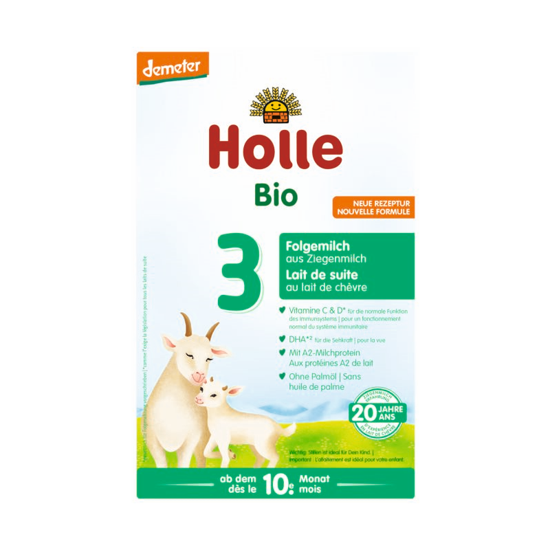 Holle Bio-Folgemilch 3 aus Ziegenmilch 400 g