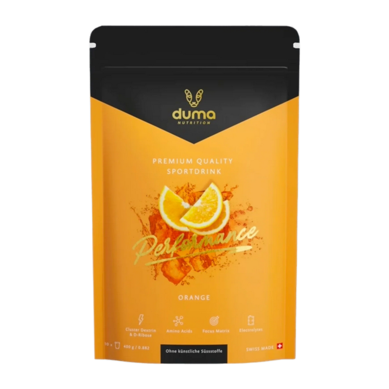 Duma Performance Isotonisches Sportgetränk Orange 