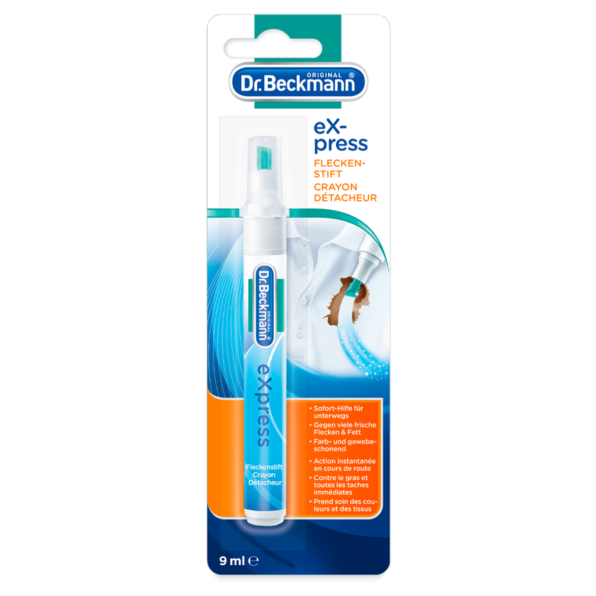 Dr Beckmann Fleckenstift Express 9 ml Dr Beckmann Fleckenstift Express 9 ml