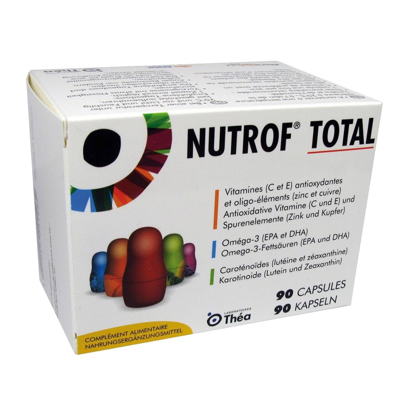 NUTROF Total Vit Spurene Omega 3 VitD3 90 Stück NUTROF Total Vit Spurene Omega 3 VitD3 90 Stück