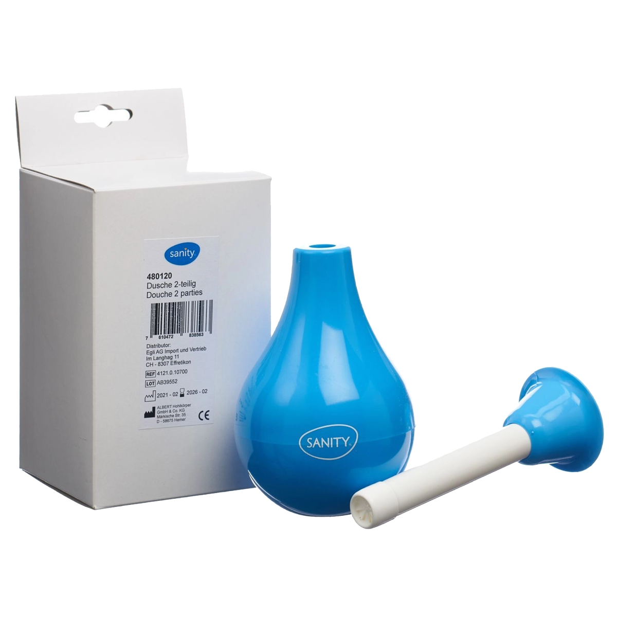 SANITY Frauendusche Gr11 2-teilig SANITY Frauendusche Gr11 2-teilig