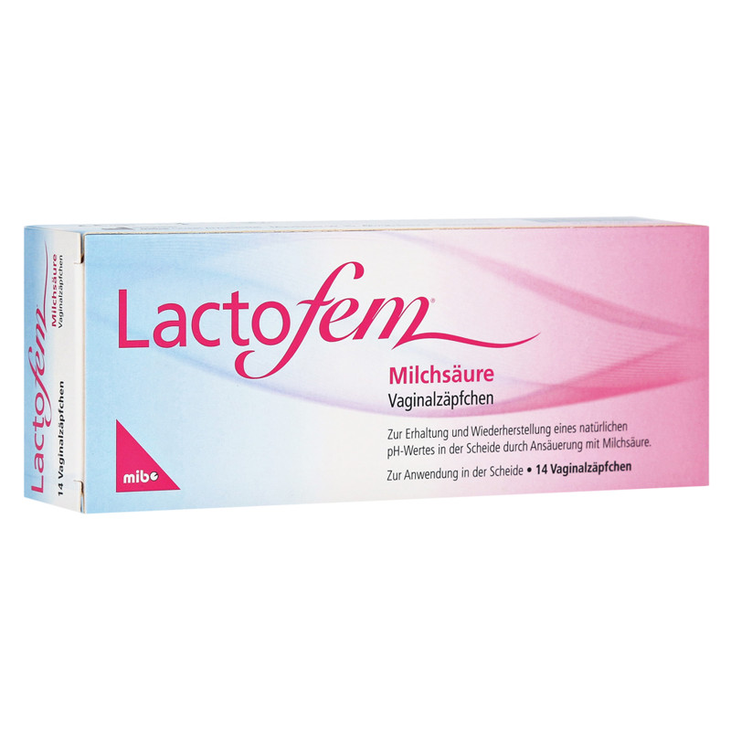 LACTOFEM Milchsäure Vaginalzäpfchen LACTOFEM Milchsäure Vaginalzäpfchen