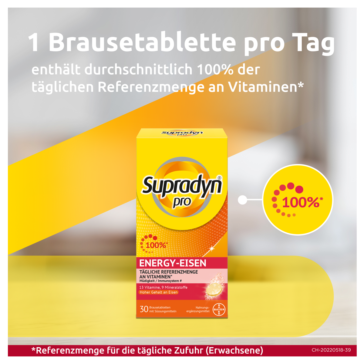 Supradyn Energy Eisen Brausetabletten 30 Stück Supradyn Energy Eisen Brausetabletten 30 Stück