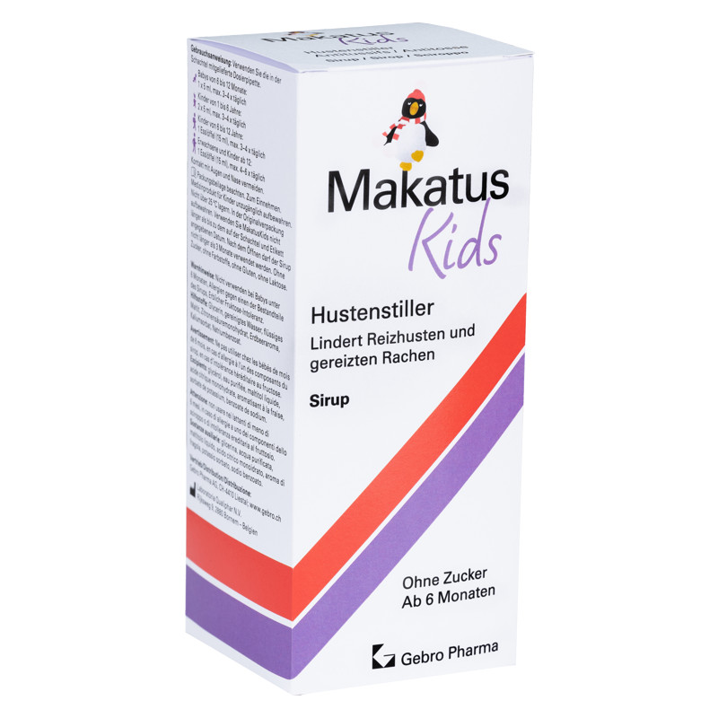 Makatuskids Hustenstiller 180 ml Makatuskids Hustenstiller 180 ml