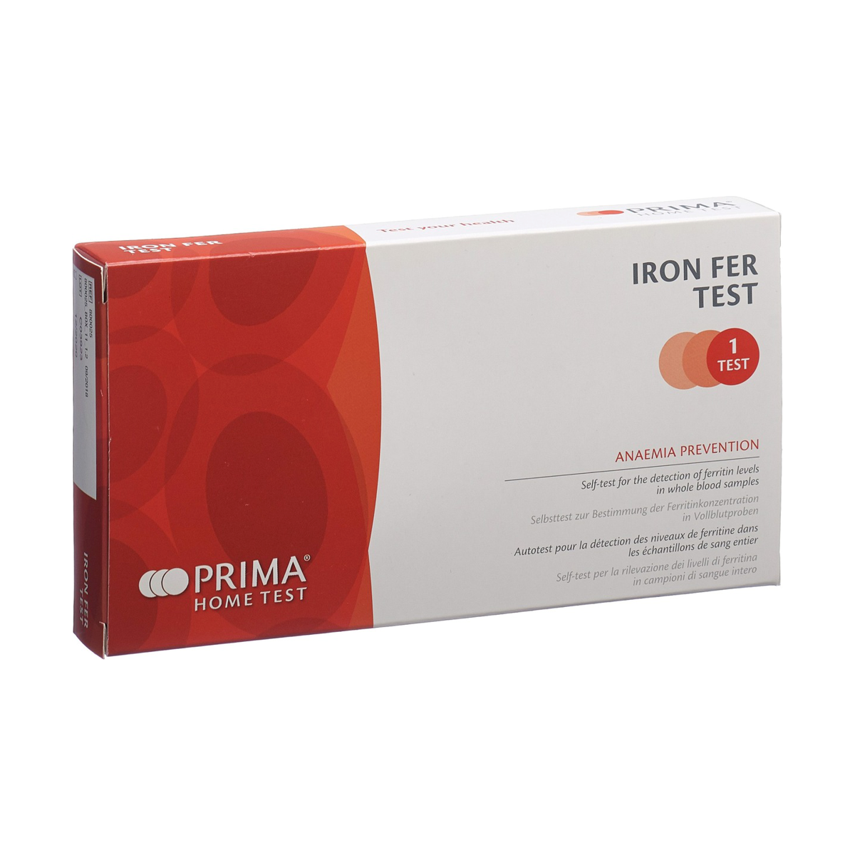 Prima Home Iron FER Test 1 Stück Prima Home Iron FER Test 1 Stück