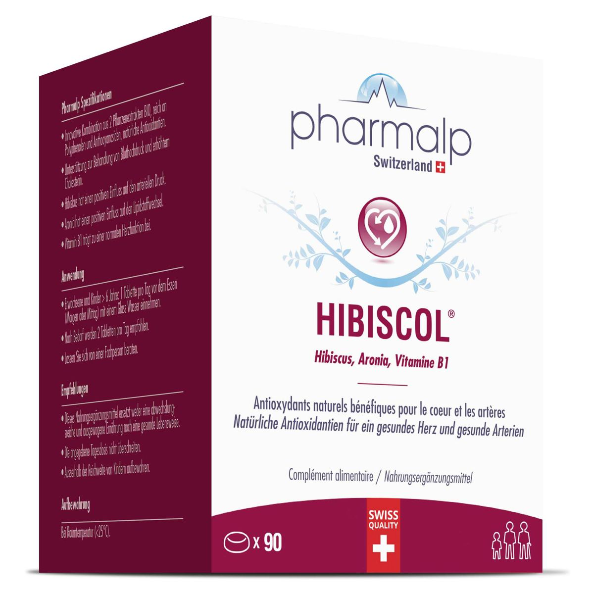 Pharmalp Hibiscol Tabletten 90 Stück Pharmalp Hibiscol Tabletten 90 Stück