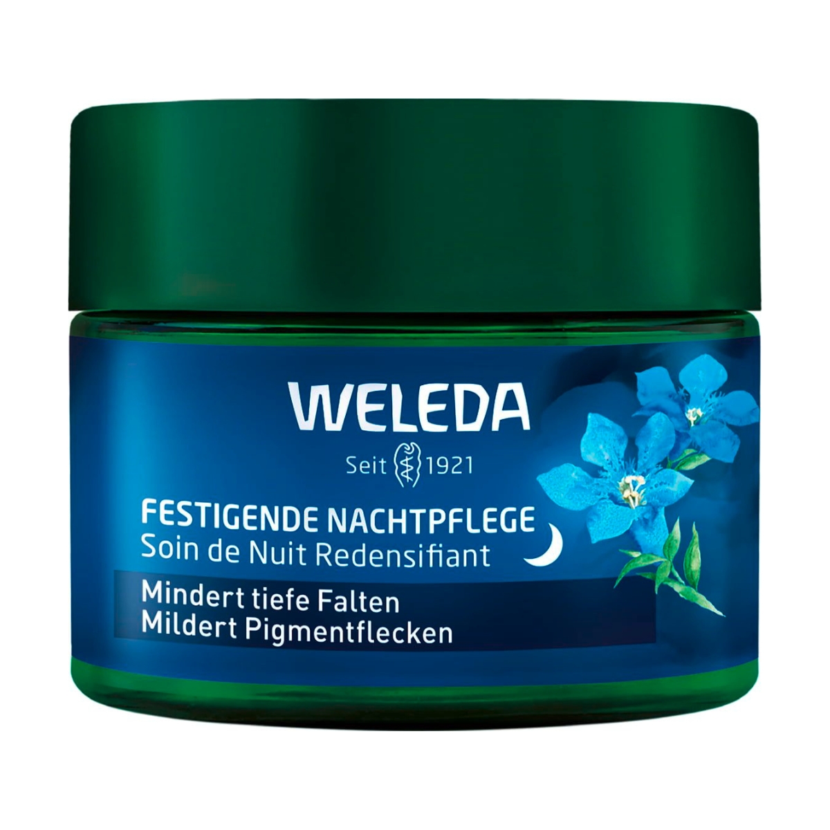 Weleda Nachtpflege festigend blauer Enzian und Edelweiss 40 ml Weleda Nachtpflege festigend blauer Enzian und Edelweiss 40 ml