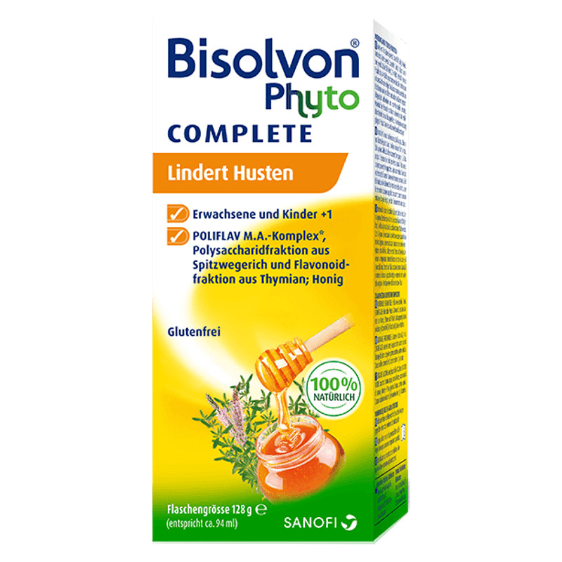 Bisolvon Phyto Complete Hustensirup 94 ml Bisolvon Phyto Complete Hustensirup 94 ml