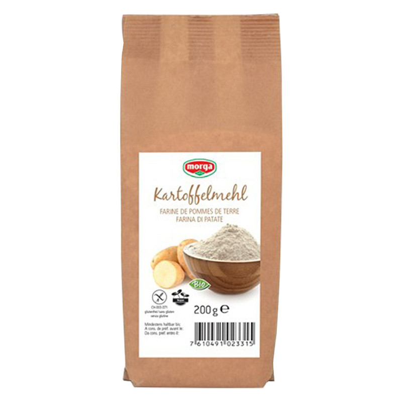 MORGA Kartoffelmehl Bio 200 g MORGA Kartoffelmehl Bio 200 g